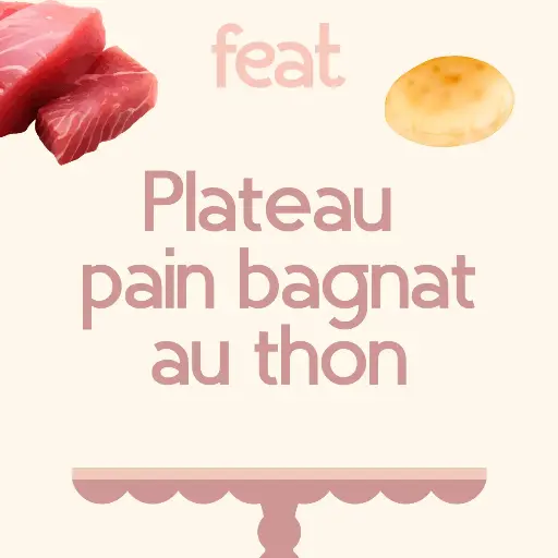 Pain bagnat thon 8 pièces