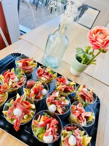 Verrines salade de pâtes 9 pièces