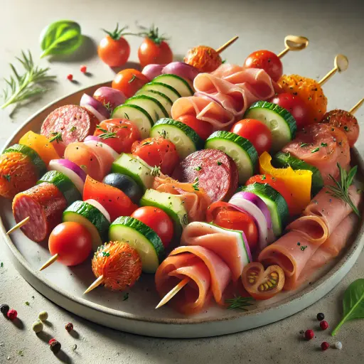 Brochettes mixtes *30