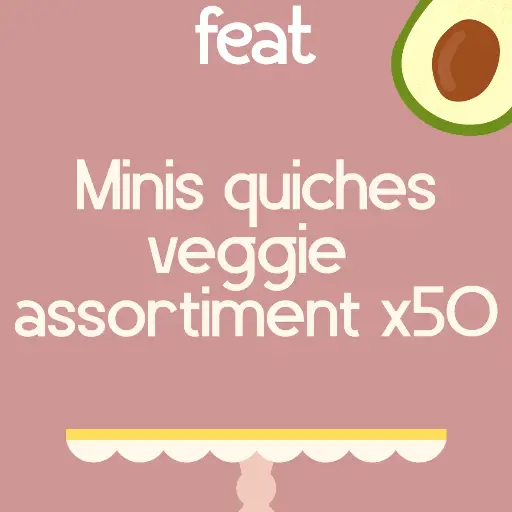 Mini quiches végétariennes