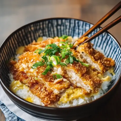 Katsudon porc pané