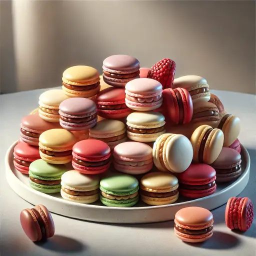 Macarons 35 pièces