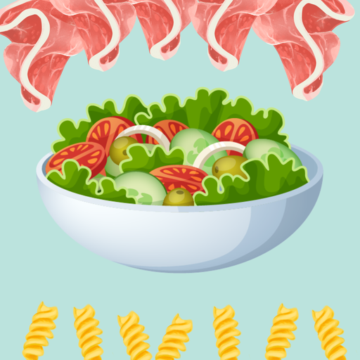 Pâtes pennes pesto jambon sec