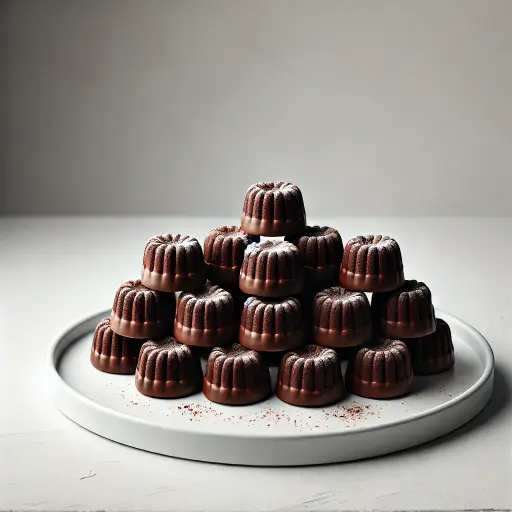 Mini molleux chocolat 35 pièces 