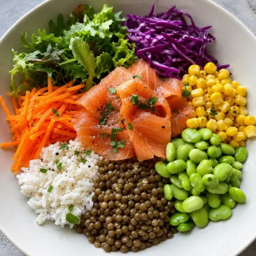Bowl Saumon fumé