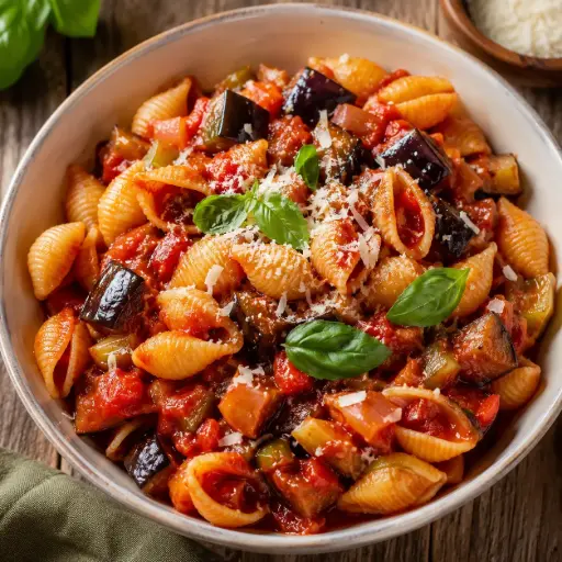Gonchiglie à la caponata