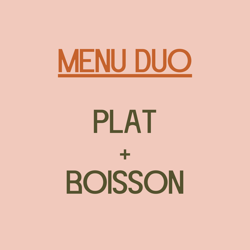 Formule duo Plat + Boisson 10.10 TTC  