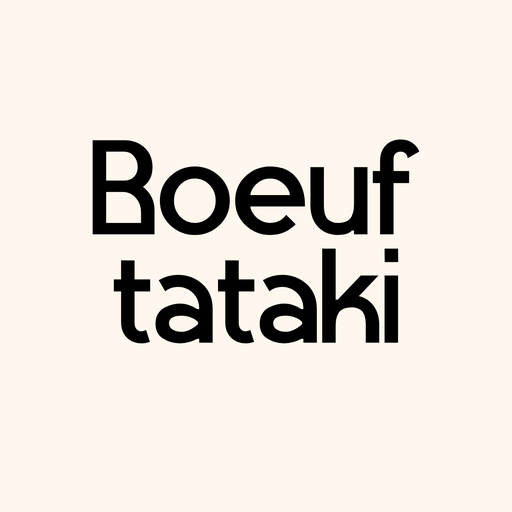 Plateau du chef "Boeuf tataki"