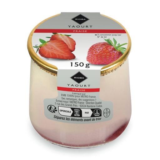 Yaourt fraises