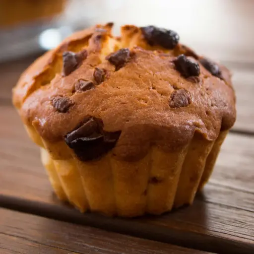 Muffin Vanille & Petites de Chocolat