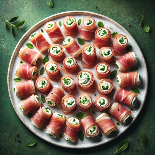 ROULÉS JAMBON SEC & RICOTTA