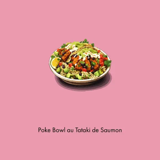 Poke Bowl au Tataki de Saumon