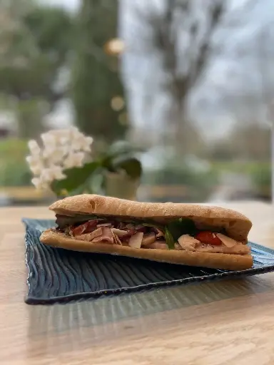 Sandwich du Sud-Ouest et houmous de pommes