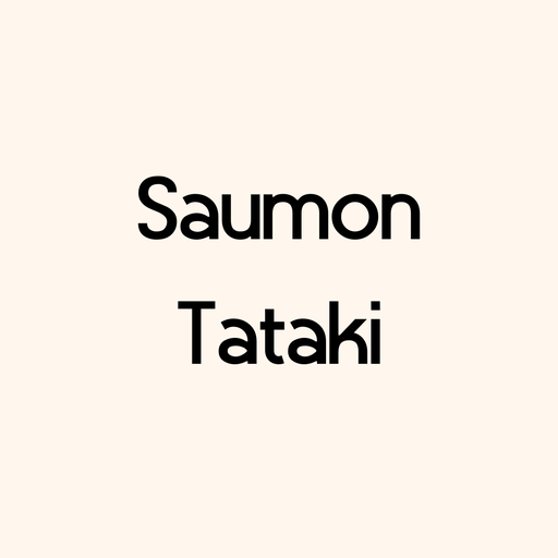 Plateau du chef "Saumon Tataki"