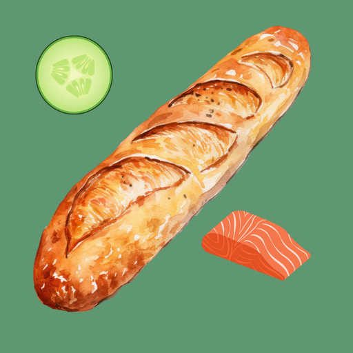 Sandwich saumon