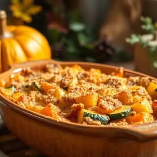 Gratin de légumes de saison 