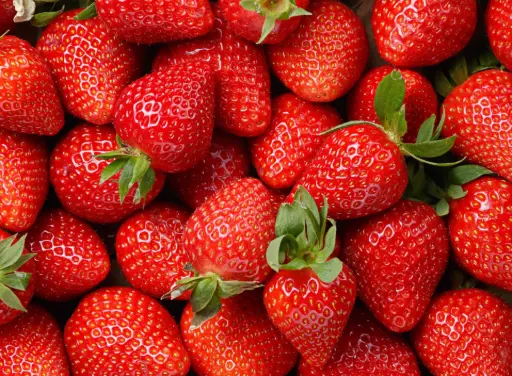 Pot de fraises