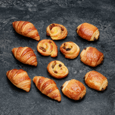  Lot de 3 mini viennoiseries