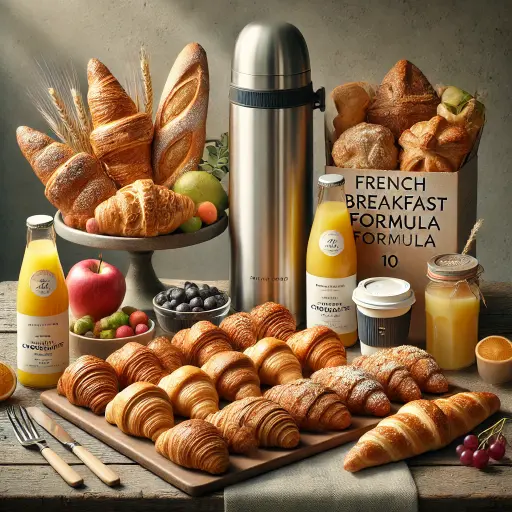 Formule Petit Déjeuner à la Française - Pour 10 Personnes