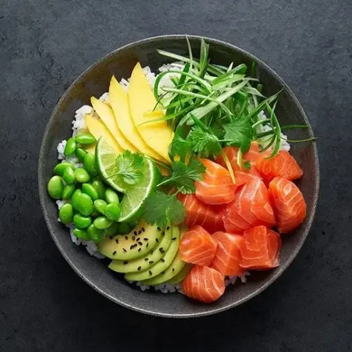 Poke Bowl Saumon Sashimi
