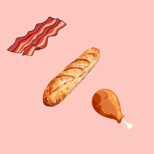 Mini poulet-bacon 